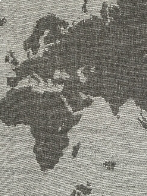 GEO Schal mit Fransen GRAU - Schals