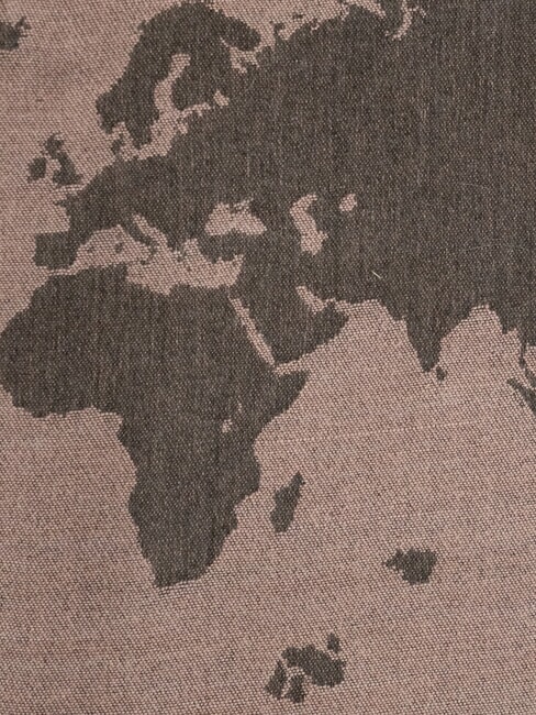 GEO Schal mit Fransen Pulver - Schals