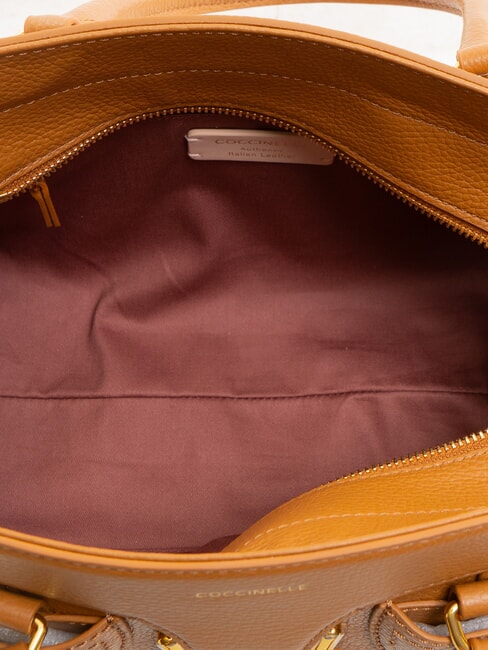 YORK Handtasche aus gehämmertem Leder CUIR - Damentaschen