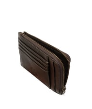 TIMBERLAND CLASSIC Kartenetui aus Leder mit Münzfach dunkelbraun - Brieftaschen Herren - 3