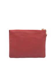 TIMBERLAND SMALL Kleine Clutch aus Leder mit Handgelenksriemen Rot - Damentaschen - 4