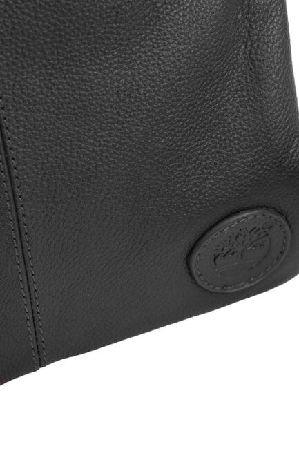 KENNEBUNK Ledertasche mit Tasche Schwarz - Umhängetaschen Herren