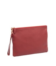 TIMBERLAND LARGE Große Clutch aus Leder mit Handgelenkstasche Rot - Damentaschen - 2