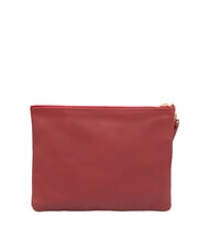 TIMBERLAND LARGE Große Clutch aus Leder mit Handgelenkstasche Rot - Damentaschen - 4