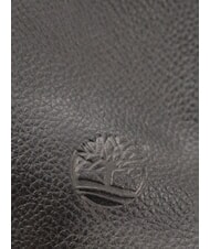 TIMBERLAND SMALL Kleine Clutch aus Leder mit Handgelenksriemen Schwarz - Damentaschen - 3