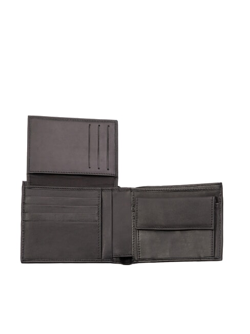 CLASSIC FLAP OVER Geldbörse aus Leder Schwarz - Brieftaschen Herren