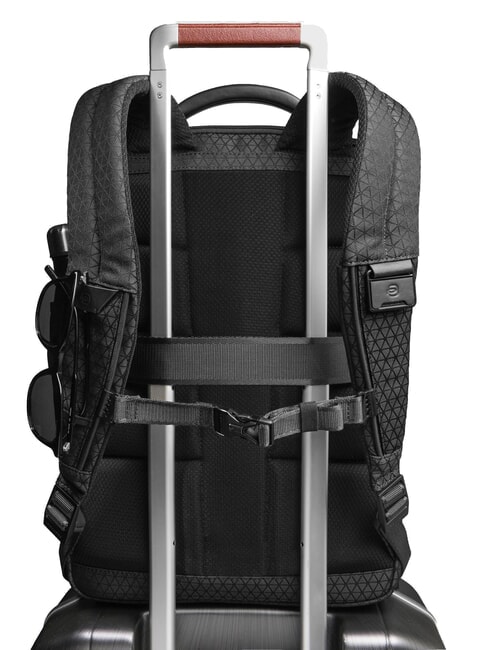 HEXAGON 2-in-1-Rucksack, 15,6-Zoll-Laptophalterung Schwarz - PC-Rucksäcke