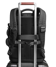 PIQUADRO HEXAGON 2-in-1-Rucksack, 15,6-Zoll-Laptophalterung Schwarz - PC-Rucksäcke - 4