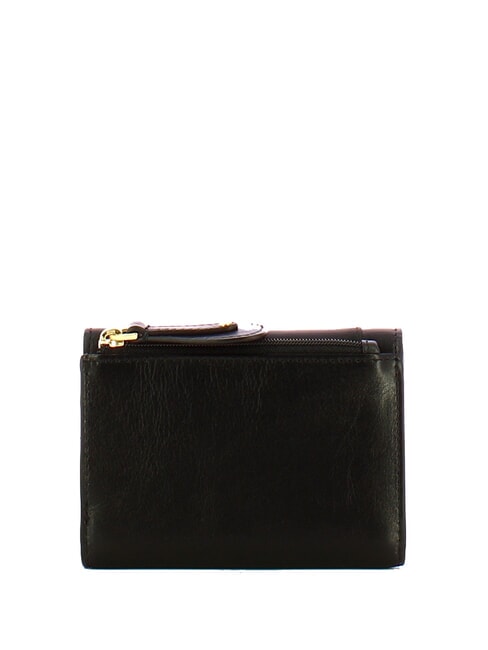 CECILIA Lederbrieftasche Schwarzes Gold - Brieftaschen Damen