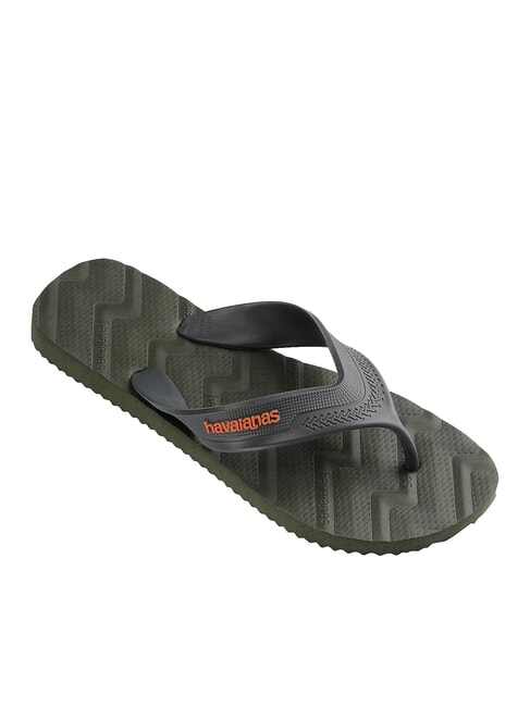 TRACK WAVES Flip-Flops olivgrün - Herrenschuhe