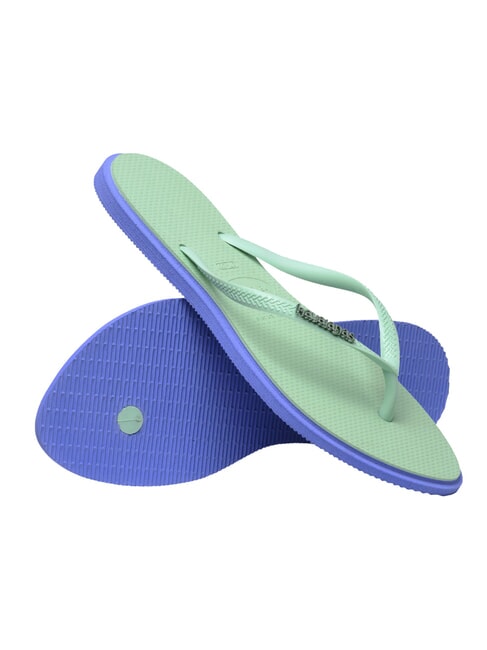 SLIM POINT Flip-Flops Provenceblau - Damenschuhe