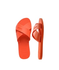 HAVAIANAS AQUA Slipper mit Kreuzband Sonnenuntergangsorange - Damenschuhe - 7
