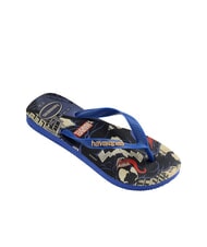 HAVAIANAS TOP MARVEL CLASSICS Gummi-Flip-Flops marineblu - Schuhe Unisex - 4