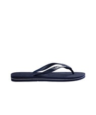 HAVAIANAS TOP RUBBER LOGO FILETE Flip-Flops Navy blau - Herrenschuhe - 2