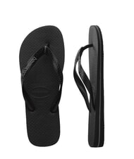 HAVAIANAS TOP RUBBER LOGO FILETE Flip-Flops SCHWARZ - Herrenschuhe - 4