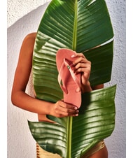 HAVAIANAS BRASIL LOGO Flip-Flops f&uuml;r Herren rosa Ton - Schuhe Unisex - 4