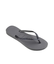 HAVAIANAS SLIM GLITTER II Flip-Flops grau/graphit - Damenschuhe - 3