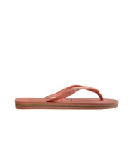 HAVAIANAS BRASIL LOGO Flip-Flops für Herren rosa Ton - Schuhe Unisex - 2