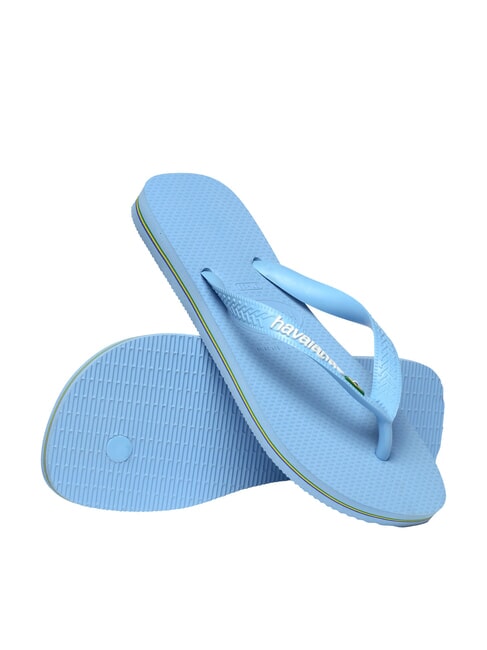 BRASIL LOGO Flip-Flops für Herren blau lavendel/weiß - Schuhe Unisex