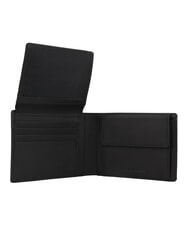 PIQUADRO WOODY Geldbörse Schwarz - Brieftaschen Herren - 3