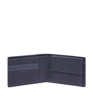 PIQUADRO TALLIN Ledergeldbörse Blau - Brieftaschen Herren - 2