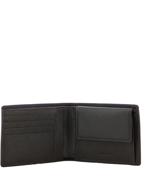 Portafoglio Linie X1, aus Leder BRAUN - Brieftaschen Herren