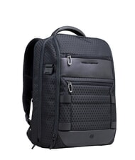 PIQUADRO HEXAGON 2-in-1-Rucksack, 15,6-Zoll-Laptophalterung Blau - PC-Rucksäcke - 2