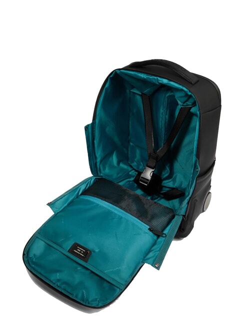 CORNER SPECIALE GOMMATO Kabinentrolley Untersitz Schwarz - Handgepäck