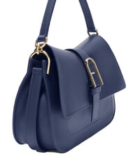 FURLA FLOW M M Lederhandtasche königsblau - Damentaschen - 3