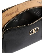 ALVIERO MARTINI PRIMA CLASSE SKYE Kameratasche mit Doppelreißverschluss Schwarz - Damentaschen - 4