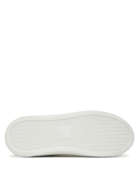 ECLIPSE50 Leder-Sneakers wei&szlig;/burgund - Damenschuhe