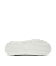 LOVE MOSCHINO ECLIPSE50 Leder-Sneakers wei&szlig;/burgund - Damenschuhe - 5