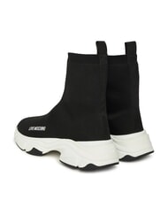 LOVE MOSCHINO STARDUST 60 Stoff-Sneaker Schwarz - Damenschuhe - 3