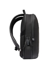 PIQUADRO URBAN 15,6" Laptop-Rucksack aus Leder Schwarz - PC-Rucksäcke - 3
