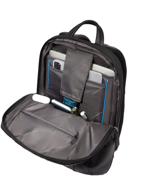 URBAN 15,6" Laptop-Rucksack aus Leder Schwarz - PC-Rucksäcke