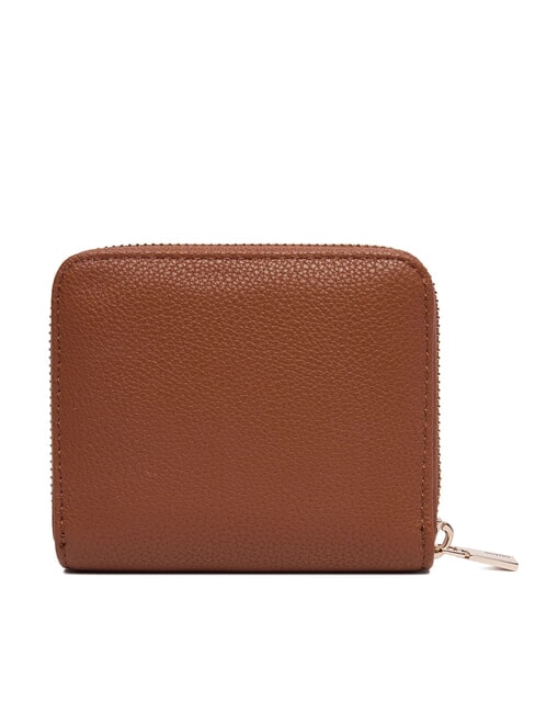 GREGORIA Kleine Geldbörse mit Rundum-Reißverschluss COGNAC - Brieftaschen Damen