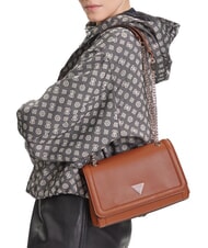 GUESS NOELLE 2 Umhängetasche leichter Cognac - Damentaschen - 5