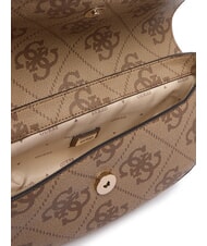 GUESS ERENIA Wandelbare Umhängetasche MILCH-LOGO - Damentaschen - 4