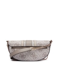 GUESS ERENIA Wandelbare Umhängetasche Logo in dunklem Taupe - Damentaschen - 2