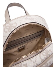 GUESS ERENIA Damenrucksack Logo in dunklem Taupe - Damentaschen - 3