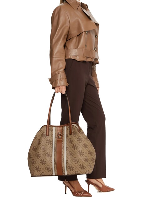 ERENIA Shopper mit Clutch MILCH-LOGO - Damentaschen