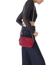 GUESS NOELLE 2  Mini-Schulterkameratasche Granat - Damentaschen - 5