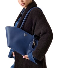 GUESS BOLENA Umhängetasche mit Herzanhänger Mitternacht - Damentaschen - 4