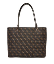 GUESS NOELLE 2 4G Schulter-Shopper braun - Damentaschen - 3