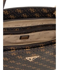 GUESS NOELLE 2 4G Schulter-Shopper braun - Damentaschen - 4