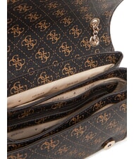 GUESS NOELLE 2 4G Umhängetasche / Crossbody Bag braun - Damentaschen - 4