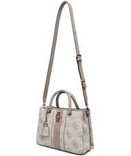 GUESS ERENIA Handtasche, mit Schultergurt Logo in dunklem Taupe - Damentaschen - 3