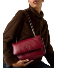 GUESS SUNETRA Umhängetasche / Crossbody Bag ROT - Damentaschen - 4