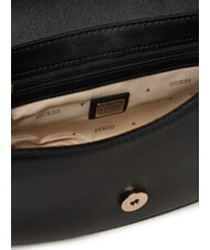 GUESS MIMINA Umhängetasche mit Überschlag SCHWARZ - Damentaschen - 4