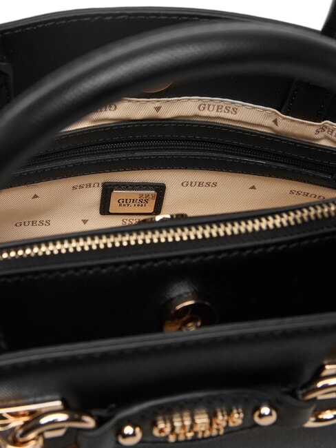 MIMINA Handtasche mit Schultergurt SCHWARZ - Damentaschen